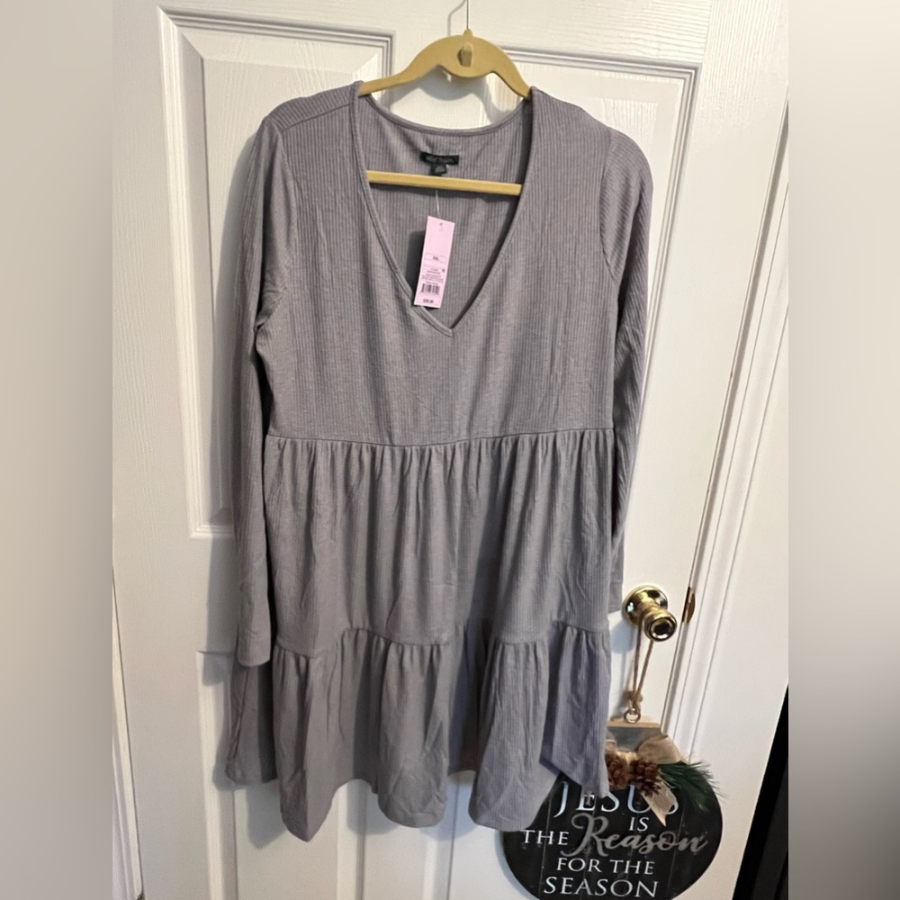Wolf Fable dress nwt gray size xxl cute - Picture 1 of 5